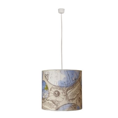 LAMPARA COLGANTE BLUE WORLD - 1