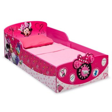 CAMA TRANSICION INFANTIL DE MADERA MINNIE MOUSE DISNEY PARA NIÑOS PEQUEÑOS DELTA CHILDREN - 1