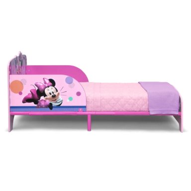CAMA DE MADERA Y METAL INFANTIL MINNIE MOUSE DELTA CHILDREN - 1