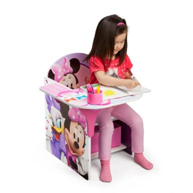 ESCRITORIO INFANTIL CON ALMACENAMIENTO MINNIE MOUSE DELTA CHILDREN - 1
