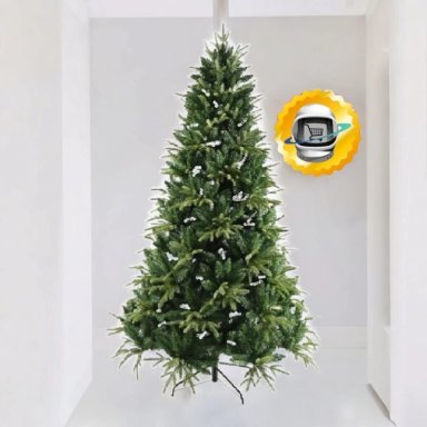 ARBOL DE NAVIDAD 180CM HOJAS RAMAS - 4