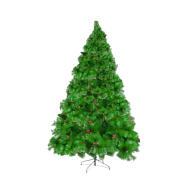 ARBOL DE NAVIDAD 210CM BERRIES PIÑA RAMAS FRONDOSO - 2