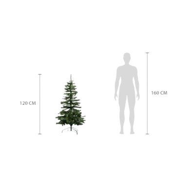 ARBOL DE NAVIDAD 120CM RAMAS TRADICIONAL - 3