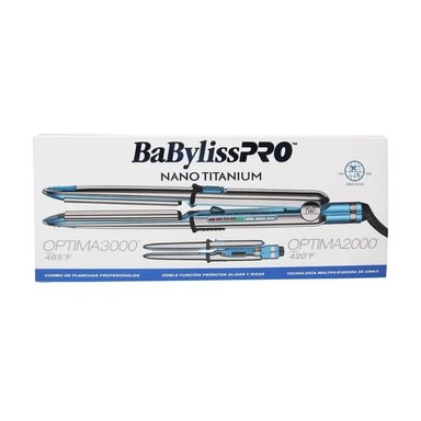 KIT BABYLISSPRO PLANCHA  OPTIMA 3000 + MINI OPTIMA 2000 - 3