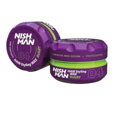 CERA PARA PEINAR HAIR WAX RUGBY 04 NISHMAN - 1