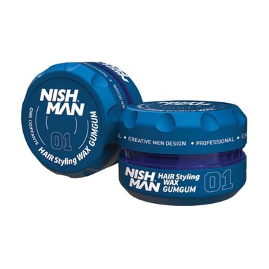CERA PARA PEINAR HAIR WAX GUM GUM 01 NISHMAN - 1