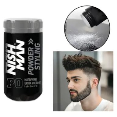 CERA PARA PEINAR NISHMAN POLVO TEXTURIZADOR P0 NISHMAN - 2