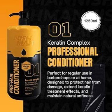 CERA PARA PEINAR BIG ACONDICIONADOR KERATINA NISHMAN - 3