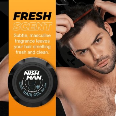 CERA PARA PEINAR HAIR GEL SEA SAL +5 NISHMAN - 3
