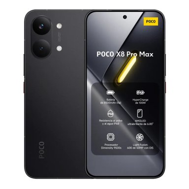 XIAOMI POCO X8 PRO MAX 5G 12GB RAM+ 512GB IP68 RESISTENTE AGUA NFC -NEGRO - 1