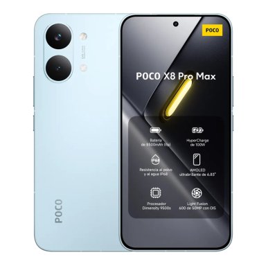 XIAOMI POCO X8 PRO MAX 5G 12GB RAM+ 512GB IP68 RESISTENTE AGUA NFC -AZUL - 1