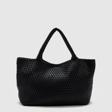 CARTERA TOTE BRAIDS BLACK BLACK BUBBA - 1