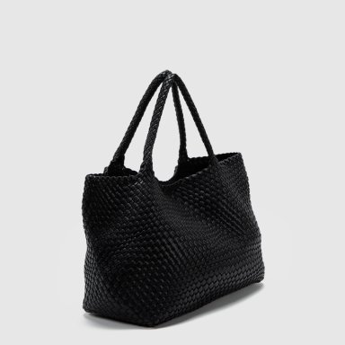 CARTERA TOTE BRAIDS BLACK BLACK BUBBA - 3