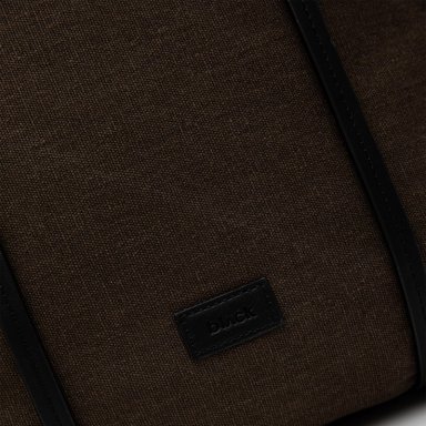 CARTERA TOTE WAXED CANVAS MAPLE BLACK BUBBA - 5