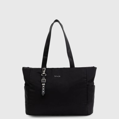 CARTERA TOTE MICHIGAN BLACK BLACK BUBBA - 1