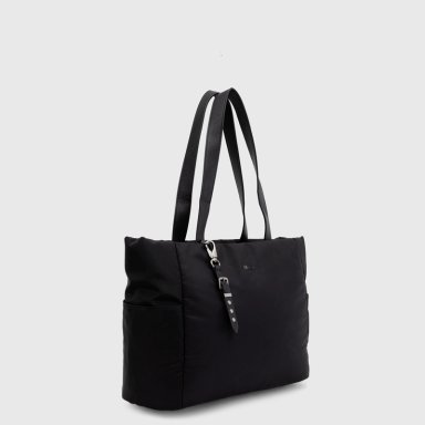 CARTERA TOTE MICHIGAN BLACK BLACK BUBBA - 3