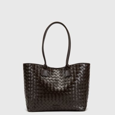 CARTERA TOTE BRAIDS MOKA BLACK BUBBA - 1