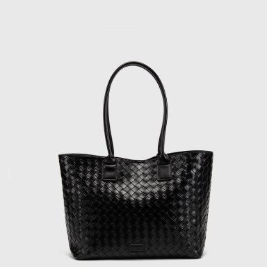 CARTERA TOTE BRAIDS BLACK BLACK BUBBA - 1