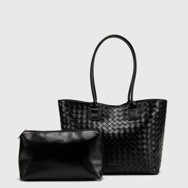 CARTERA TOTE BRAIDS BLACK BLACK BUBBA - 2