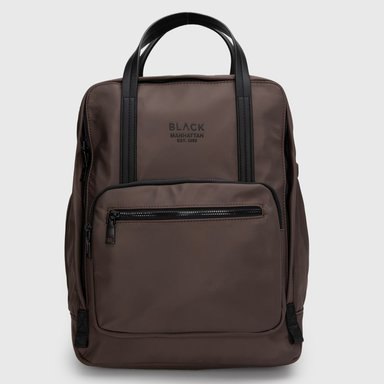 MOCHILA MANHATTAN MOKA BLACK BUBBA - 1