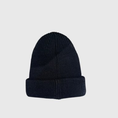 BEANIE LOGO BLACK BLACK BUBBA - 3