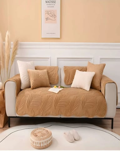FUNDA PARA SOFA DE 5 PIEZAS CON RELIEVE R04 - 4