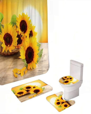 PACK PARA BAÑO DE 4 PIEZAS ESTAMPADAS  17 - 2