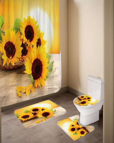 PACK PARA BAÑO DE 4 PIEZAS ESTAMPADAS  17 - 4