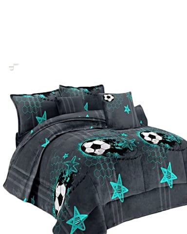 PACK COBERTOR DE INVIERNO PLUSH 1.5 PLAZA 180X200CM P01 - 1