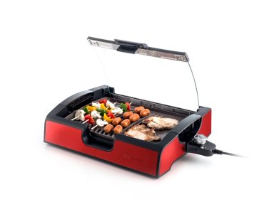 PARRILLA ELECTRICA URSUS TROTTER UT-ECOKERAMIK RED - 1