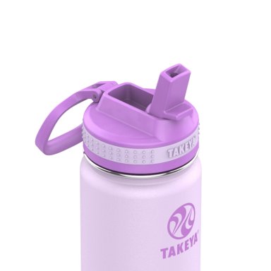 BOTELLA TAKEYA KIDS 414 ML GRAPE PURPLE BOMBILLA - 1