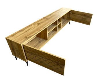 RACK 75¨TVLINE ESPIGA NATURAL - 3