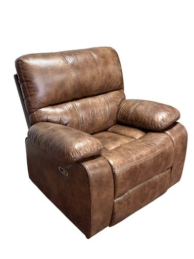 BERGER RECLINABLE ELECTRICO RELAXLINE VINTAGE CAFE/USB - 3