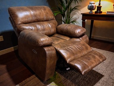 BERGER RECLINABLE ELECTRICO RELAXLINE VINTAGE CAFE/USB - 5