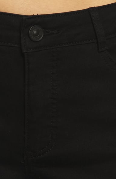 JEANS MUJER RECTO TIRO ALTO PUSH IN PUSH UP PRETINA BASICA - 3