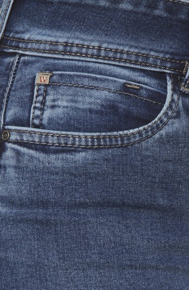 JEANS MUJER 2 BOTONES PUSH UP  SLIM TIRO ALTO PRETINA - 3