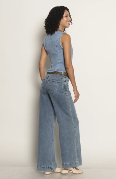 CHAQUETA VEST DENIM - 7