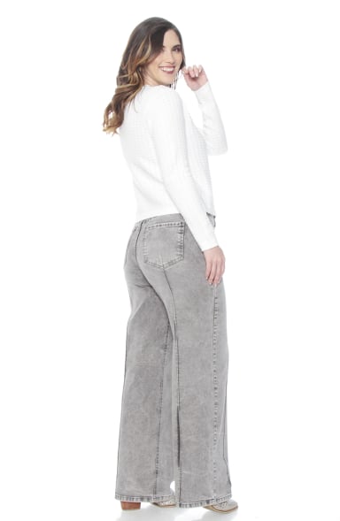 CHALECO MANGA LARGA ABOTONADA ESCOTE REDONDO - 8
