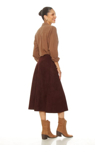 FALDA SUEDE A LA CINTURA - 6