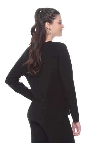 CONJUNTO SWEATER Y PANTALON SOLIDO - 5