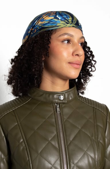 CHAQUETA MANGA LARGA ECOCUERO DIAMOND CON BOLSILLOS - 2