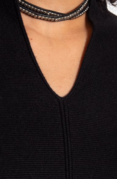 SWEATER M 3/4 ESCOTE V - 3