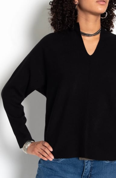 SWEATER M 3/4 ESCOTE V - 4