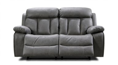 SOFA RECLINABLE BRESCIA ELITE 2 CUERPOS GRIS - 2