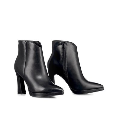 BOTIN MUJER CASUAL TACO GRUESO CLASICO VINTAGE WEIDE CZY610 - 6