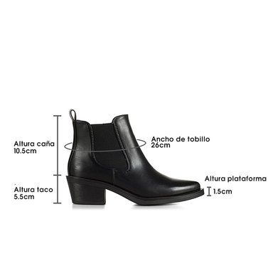 BOTIN TACO MUJER CASUAL PU WEIDE CZY555 - 6