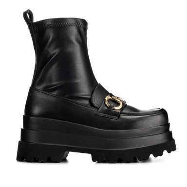 BOTIN NEGRO CASUAL MUJER WEIDE CZY578 - 1