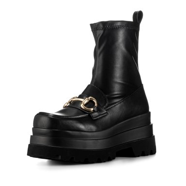 BOTIN NEGRO CASUAL MUJER WEIDE CZY578 - 3