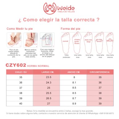BOTA LARGA MUJER TACON GRUESO VINTAGE ELEGANTE WEIDE CZY602 - 4