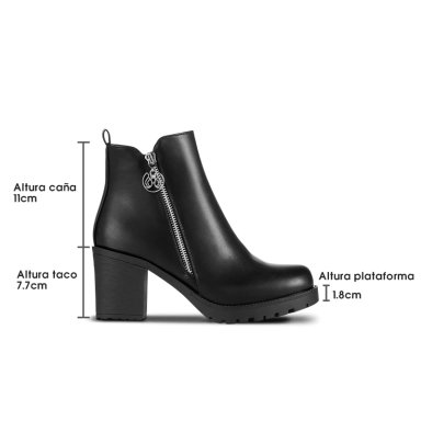 BOTIN TACO MUJER CASUAL PU WEIDE ZS21 - 7